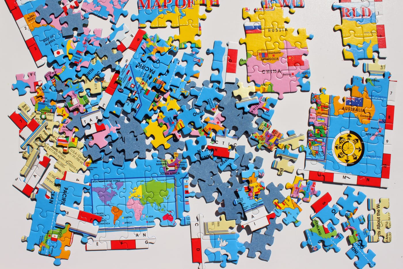 You are creating and doing your own puzzle!